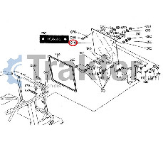 Traktorscheiben HINTEN ORIGINAL KUBOTA 34070-71014