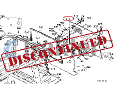 CABINA CRISTAL POSETRIOR KUBOTA ORIGINAL t1275-71010