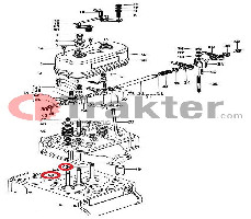 VALVE INLET ORIGINAL KUBOTA 15231-13110