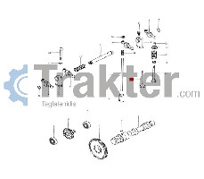 VALVE INLET ORIGINAL ISEKI 5650-040-075-00 560x-040-060-00