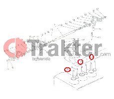 VÁLVULA DE ENTRADA KUBOTA ORIGINAL 15261-13110