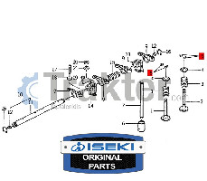 VENTILSICHERUNG ORIGINAL ISEKI 6212-565-001-00