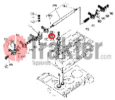 VALVES CIR-CLIP ORIGINAL KUBOTA 15221-13980 15221-13360 15221-13361