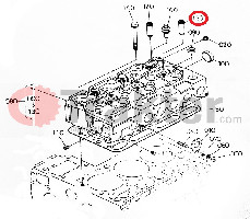 AUSLASS-VENTILFÜHRUNG 17321-13560 OEM 15601-13560 OEM 17311-13560 OEM 17331-13560 OEM 1C010-13560 OEM