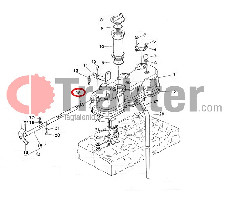 JUNTA VÁLVULA DE CUBIERTA KUBOTA ORIGINAL 04816-06100