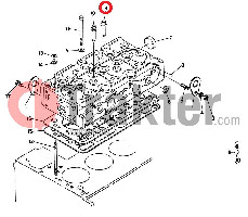 EINLASS-VENTILFÜHRUNG ORIGINAL KUBOTA 15261-13540