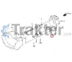 BASE SOPORTE CAMBIO ORIGINAL ISEKI 1636-126-001-00