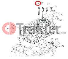 ΒΙΔΑ ΚΕΦΑΛΑΡΙ 19013-03450 OEM