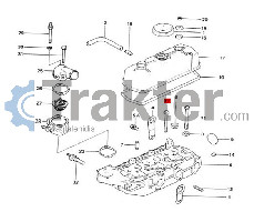 BULLONE TESTA CILINDRO ORIGINAL ISEKI 5650-040-431-60