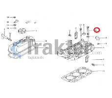 PERNO DE CABEZA CILÍNDRICA ISEKI ORIGINAL 5650-040-848-10 560A-010-340-00