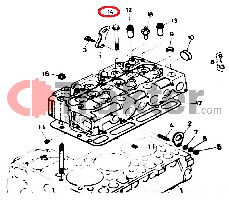 SCHRAUBE BOLZENKOPF ORIGINAL KUBOTA 19202-03450 15221-03450 15221-03451