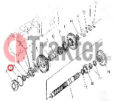 APPOGGIAMENTO DEL VOLANO ALUMINIO O