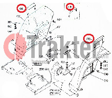 KOTFLÜGEL-HANDGRIFF ORIGINAL KUBOTA 67955-52310