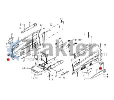 PRESA COFANO ORIGINAL ISEKI 3676-841-290-10