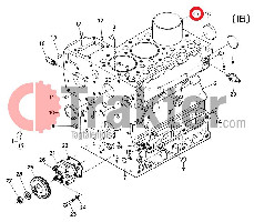 ZYLINDERBUCHSE ORIGINAL KUBOTA 15221-02310 15221-02314