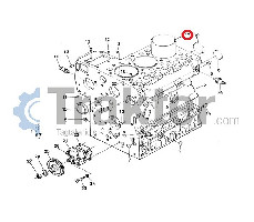 LINER CYLINDER ORIGINAL KUBOTA 15521-02310