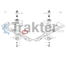 FALCIATORE LAMA GIUSTO 60X716 ORIGINAL ISEKI 8665-306-002-10 8665-306-022-00