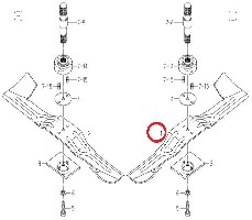 FALCIATORE LAMA ORIGINAL ISEKI 8663-306-072-00