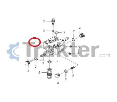 COMANDO IDRAULICO ORIGINAL ISEKI K211-001-000-00