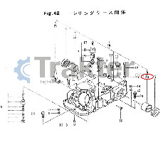 IMPIANTO IDRAULICO ANELLO SINISTRO ORIGINAL ISEKI 1560-501-203-00