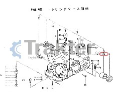 IMPIANTO IDRAULICO ANELLO SINISTRO ORIGINAL ISEKI 1560-501-203-00