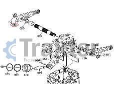 BRACCIO DI SOLLEVAMENTO IDRAULICO DESTRO ORIGINAL KUBOTA 6a700-36520