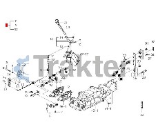 HYDRAULISCHER JOYSTICK SET ORIGINAL ISEKI 1837-512-630-10 1837-512-630-20