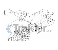 ASSE COMANDO IMPIANTO IDRAULICO ORIGINAL ISEKI 1837-506-640-00