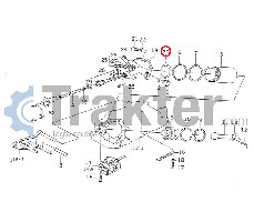 HYDRAULIK O-RING DECKEL V721-113-107-50 OEM
