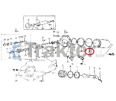 HYDRAULIK KOLBEN O-RING ORIGINAL ISEKI V721-113-109-00