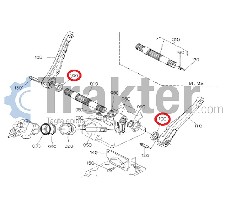 HYDRAULIKWELLE WELLENDICHTRING ORIGINAL KUBOTA 09230-30456