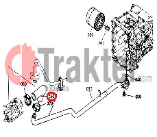COLLAR PARA BOMBA HIDRÁULICA KUBOTA ORIGINAL 6a320-39320