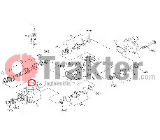 HYDRAULIKPUMPE O- RING KLEIN ORIGINAL KUBOTA 04816-00220 04811-00220