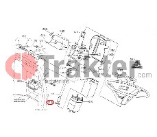 VOLANTE IDRAULICO ANELLO DI SICUREZZA ORIGINAL KUBOTA 04611-00350