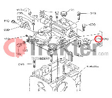 IMPIANTO IDRAULICO ANELLO SINISTRA ORIGINAL KUBOTA 6a320-36490