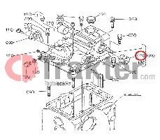 IMPIANTO IDRAULICO ANELLO SINISTRA ORIGINAL KUBOTA 6a320-36490