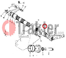 HYDRAULIK-HUBARM BUCHSE LINKS (40X44-30) ORIGINAL KUBOTA 34150-37460 30400-37460