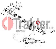 IMPIANTO IDRAULICO ANELLO SINISTRO ORIGINAL KUBOTA 31321-37450 30400-37450