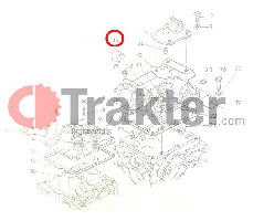 HYDRAULIC ARM BUSH RING RIGHT (32X36-30) ORIGINAL KUBOTA 66591-36710
