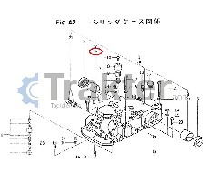 IMPIANTO IDRAULICO ANELLO DESTRO ORIGINAL ISEKI 1560-501-202-00