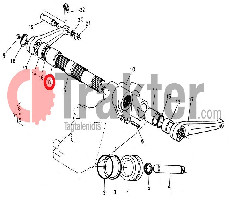 HYDRAULIK-HUBARM BUCHSE RECHTS ORIGINAL KUBOTA 31321-37450 30400-37450