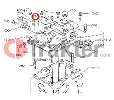 IMPIANTO IDRAULICO ANELLO DESTRA ORIGINAL KUBOTA 6a320-36470