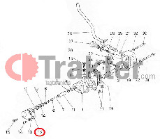 HYDRAULIC GASKET ORIGINAL KUBOTA 66591-36390 65905-36390 66591-36391