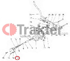 IDRAULICO GUARNIZIONE ORIGINAL KUBOTA 66591-36390 65905-36390 66591-36391