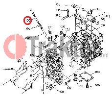 METALLICO INDICATORE OLIO IMPIANTO IDRAULICO ORIGINAL KUBOTA 6c040-11160 6c040-11163
