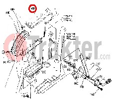 IMPIANTO IDRAULICO COPERCHIO LEVA ORIGINAL KUBOTA t0070-47600