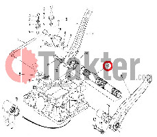 HYDRAULIK-HUBARM WELLE ORIGINAL KUBOTA 67156-38203 66591-36690 66591-36693