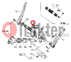IMPIANTO IDRAULICO BRACCIO DI SOLLEVAMENTO ALBERO ORIGINAL KUBOTA 67950-26503 66416-36472 67950-25510