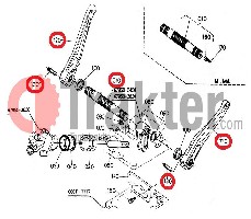 BRACCIO DI SOLLEVAMENTO IDRAULICO KIT ORIGINAL KUBOTA h6640-99200