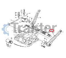 BRAZO ELEVADOR HIDRAULICO IZQUIERDO ORIGINAL KUBOTA 66611-36510 66611-36512